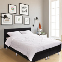 Hotel Home Brighton - Wit 2-persoons (200 x 200/220 cm + 2 kussenslopen) Dekbedovertrek