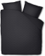 Fresh & Co Dekbedovertrek Embossed Art Deco - Zwart Lits-jumeaux (240 x 220 cm + 2 kussenslopen)