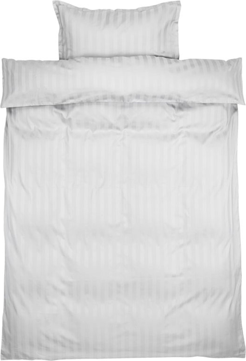 Tiseco Home Studio Dunlopillo - Wit 1-persoons (140 x 200 cm) Dekbedovertrek
