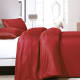 Zensation Satin Point - Rood Lits-jumeaux (240 x 200/220 cm + 2 kussenslopen) Dekbedovertrek