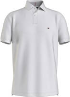 Tommy hilfiger regular fit polo met biologisch katoen wit