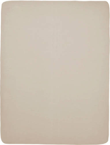 Meyco hoeslaken boxmatras 75x95 cm zand