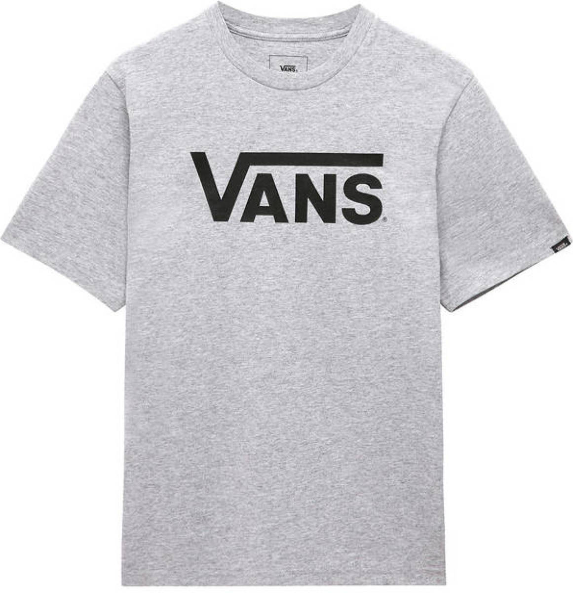 Vans T-shirt met logo grijs/zwart