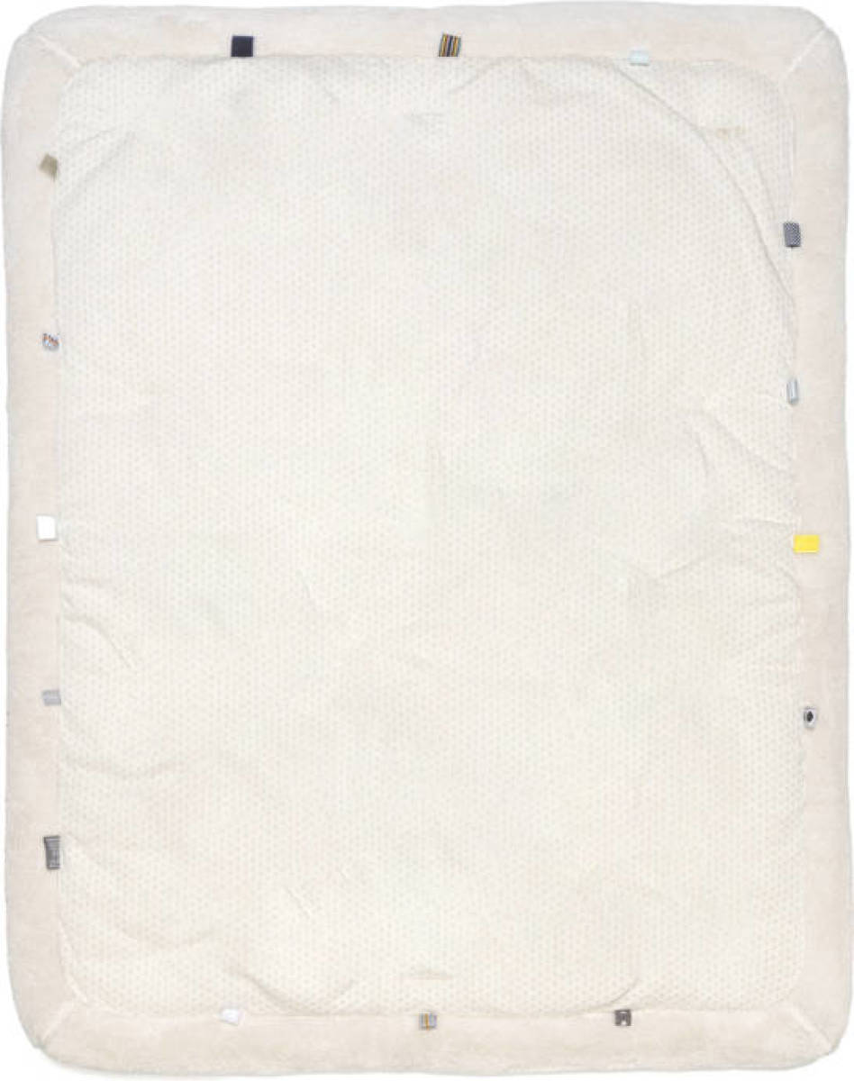Snoozebaby boxkleed 75x95 cm Stone Beige