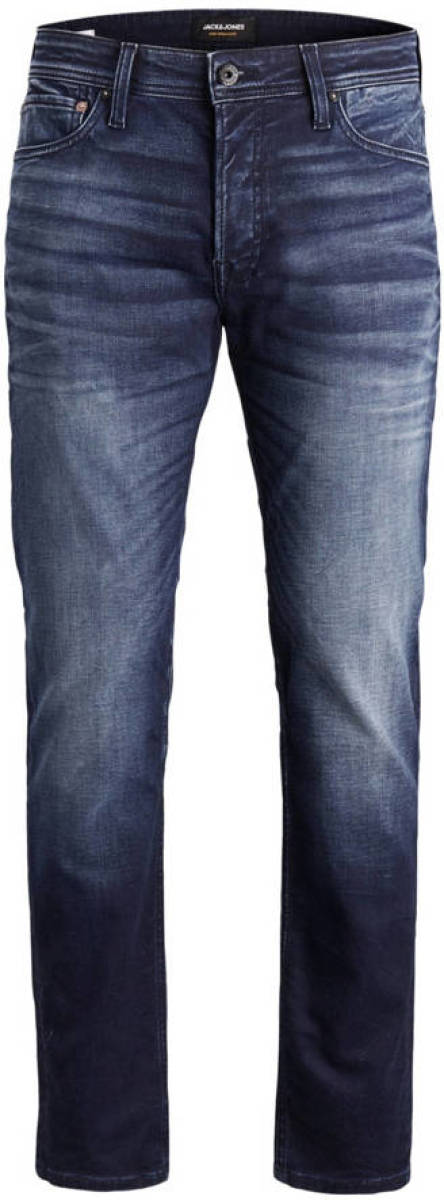 Jack & Jones JEANS INTELLIGENCE regular fit jeans Mike Original dark denim