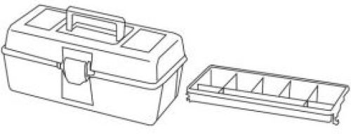 Tayg - Gereedschapskoffer - 310 X 160 X 130 Mm