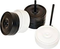 Rolly Toys damstenen groot wit/zwart 25 cm 24-delig