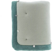 Snoozebaby boxkleed 75x95 cm Smokey Green