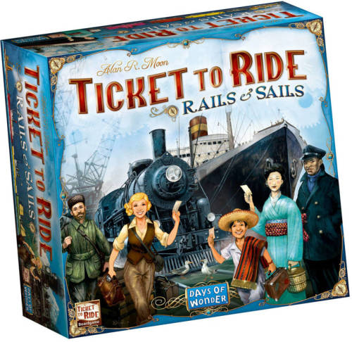 Days of Wonder Ticket to Ride Rails & Sails - Bordspel Nederlandstalig