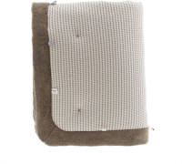Snoozebaby boxkleed 75x95 cm Warm Brown