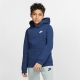 Nike hoodie blauw