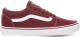 Vans Ward sneakers donkerrood/wit