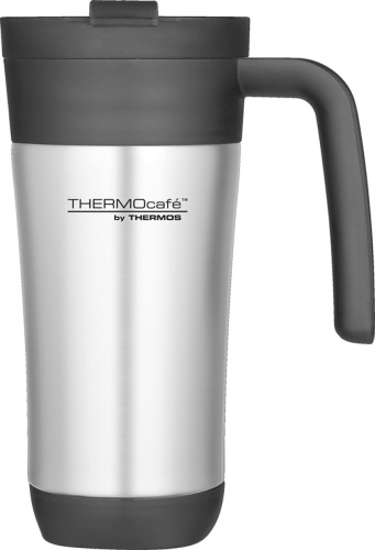 Thermos thermosbeker - 0,425 l - zilverkleurig