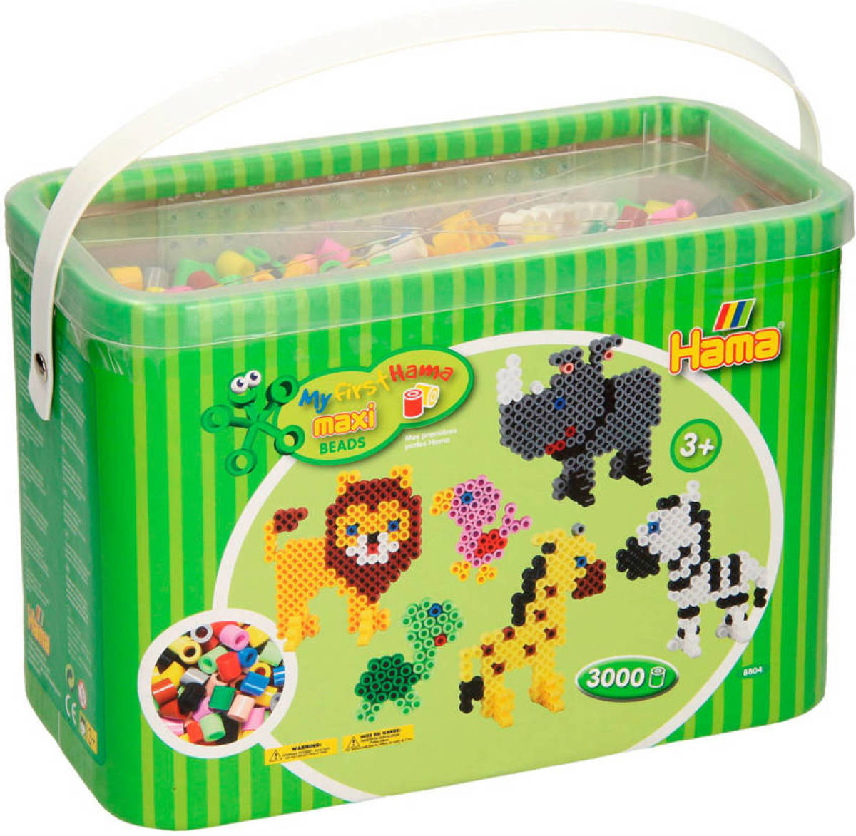 Hama strijkkralenset maxi, 3000 stuks