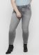 ONLY CARMAKOMA high waist skinny jeans grijs