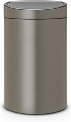 Brabantia Touch Bin Recycle prullenbak - 10 + 23 l - Platinum