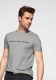 Tommy hilfiger T-shirt van biologisch katoen grijs