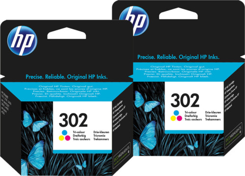 HP 302 Cartridges Kleur Duo Pack