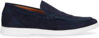 Sacha suède loafers donkerblauw