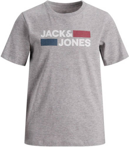Jack & Jones JUNIOR T-shirt met logo wit