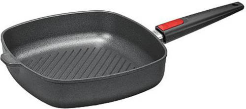 Grillpan vierkant - NoWo Titanium - 28 cm - Woll