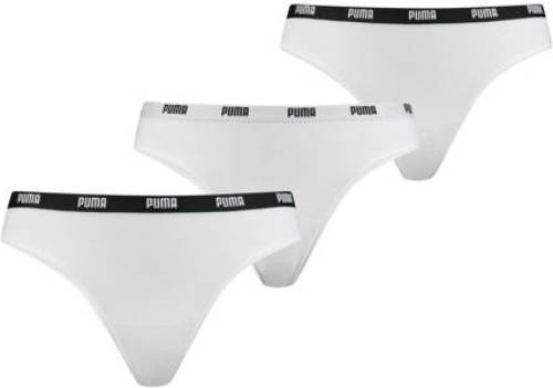 Puma string (set van 3) wit