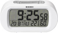 Nikkei NR05WE Alarmklok/Reiswekker Wit