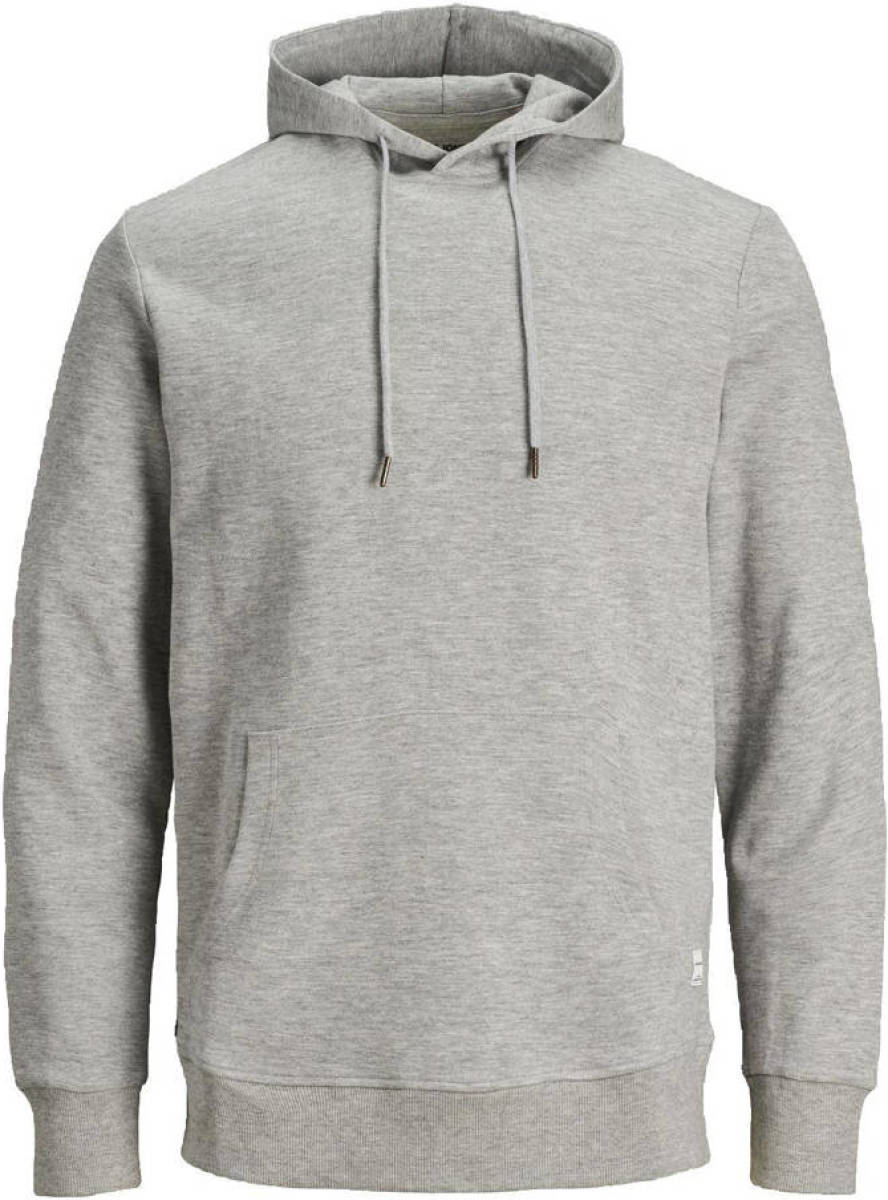 Jack & Jones ESSENTIALS hoodie Basic grijs melange