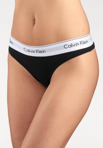 Calvin klein UNDERWEAR string zwart
