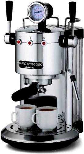 Ariete Caffè Novecento Retro Espressomachine Chroom