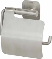 TIGER Toiletrolhouder Colar met deksel zilver 1314130946