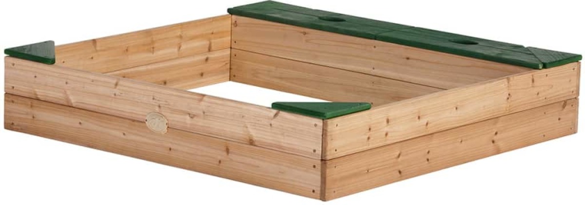 AXI Zandbak met opbergruimte (legergroen)