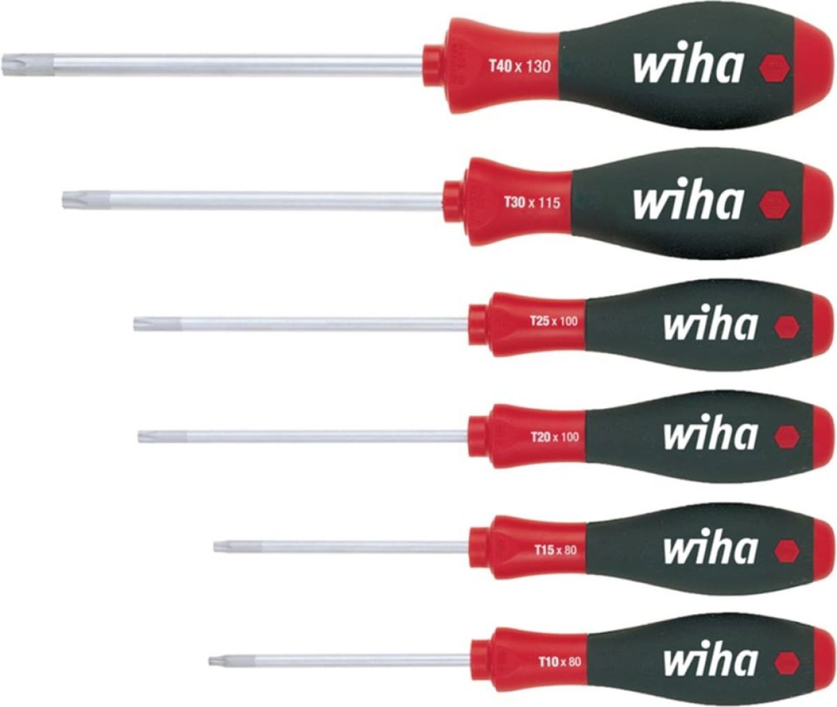 Wiha 6-delige SoftFinish schroevendraaier set Torx 362 K6 SO