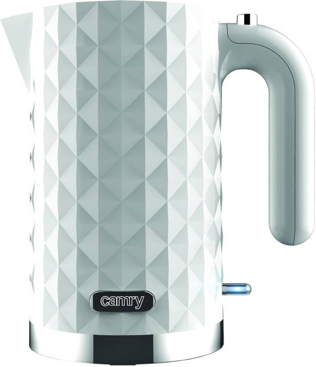 Camry CR 1269w Trendy waterkoker 1.7L wit