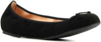 Unisa Acor suède ballerina's zwart