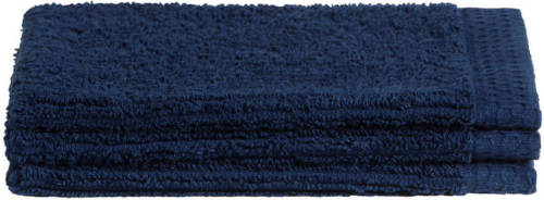 Seahorse washand (16x21 cm) Blauw