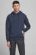 Jack & Jones ESSENTIALS hoodie Basic donkerblauw