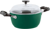 Kookpan Vintage Groen 24 cm incl deksel - Sambonet