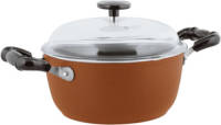 Kookpan Vintage Rood 20 cm incl deksel - Sambonet