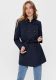 Only Double-breasted Trenchcoat Dames Blauw