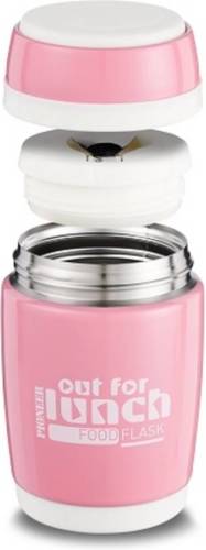 Vacuum Thermos Voedselcontainer 0,58L - Roze - Pioneer