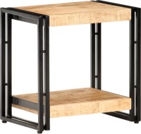 VidaXL Bijzettafel 40x30x40 cm ruw mangohout