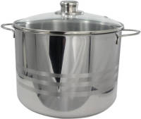 Merkloos Soeppan rvs satin 24 cm 8 liter soeppannen