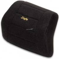 Defa hoofdsteunkussen 25 cm zwart
