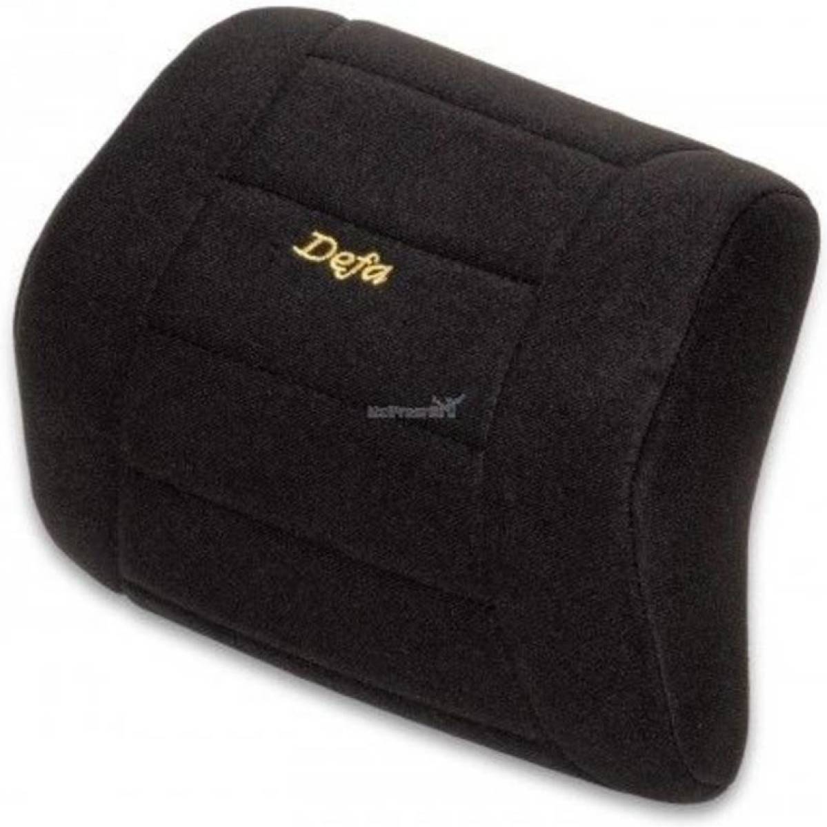 Defa hoofdsteunkussen 25 cm zwart