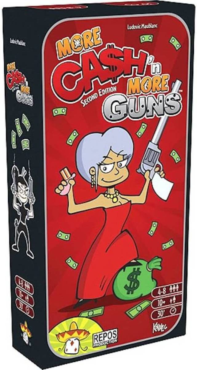 Repos Production uitbreiding Cash 'n Guns - More Guns