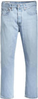 Levi's 501 crop cropped high waist straight fit jeans luxor