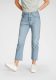 Levi's 501 crop cropped high waist straight fit jeans luxor