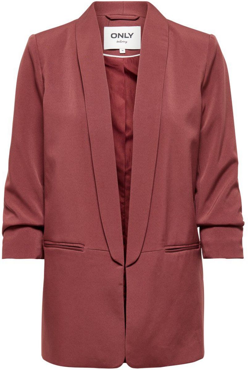 Only Lange Blazer Dames Bruin