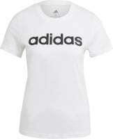 adidas Performance sport T-shirt wit/zwart